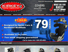 Tablet Screenshot of kirkeyracing.com